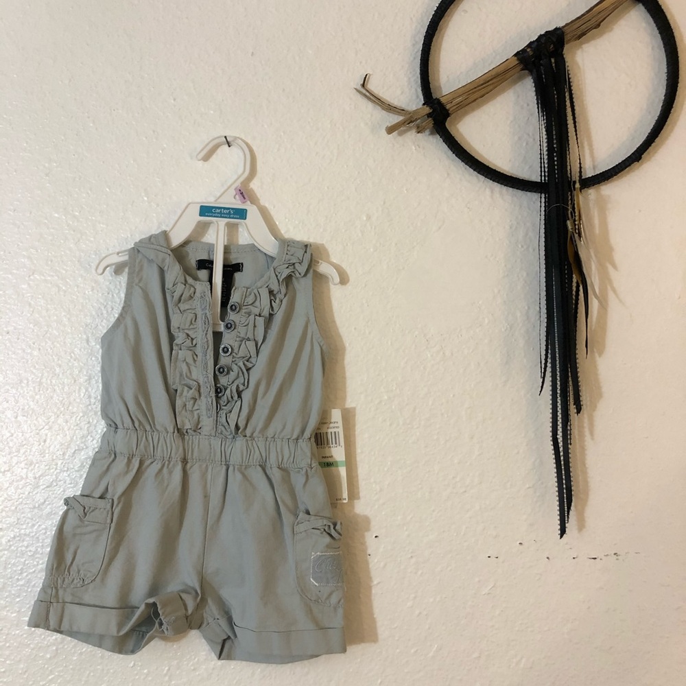 NWT 💕 Calvin Klein Baby Romper